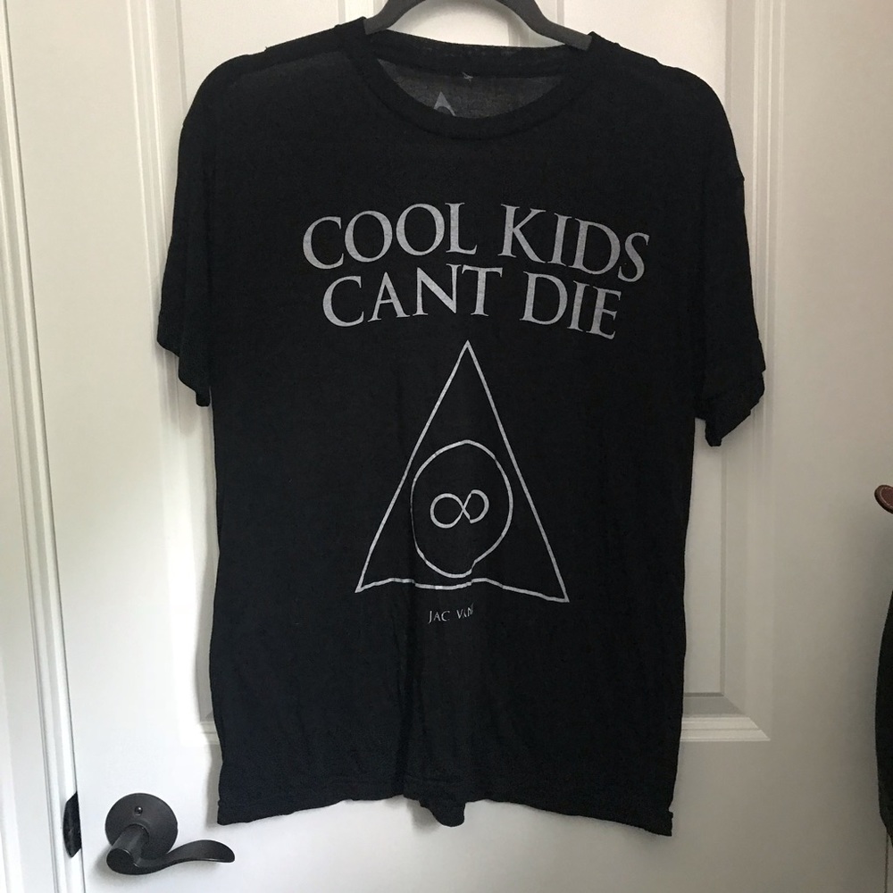 Jac Vanek Cool Kids Can’t Die burnout tee